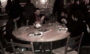 Two years ago, before the Crew was, well, the Crew, we met over Solstice Blackout trays at Il Vicino. It's back this weekend. We'll take clearer photos, we promise.