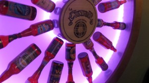 The Wheel of Beer at La Cumbre. It doesn't have anything to do with this story, it's just fun to look at as a picture.