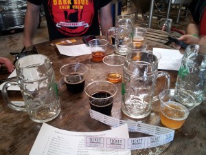 Between four of us, our table in the back of Marble was rather crowded at all times.