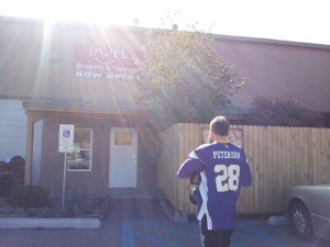 Duel has seen the light and is now seeking help from the public to expand their brewery and serving area.