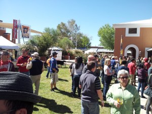 The crowd at Brew Fest kept getting bigger as the day went on, but it was a friendly bunch of beer lovers on hand.