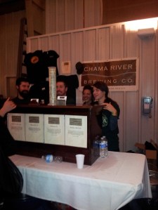Chama River sent plenty of happy employees to WinterBrew last year to serve us all.