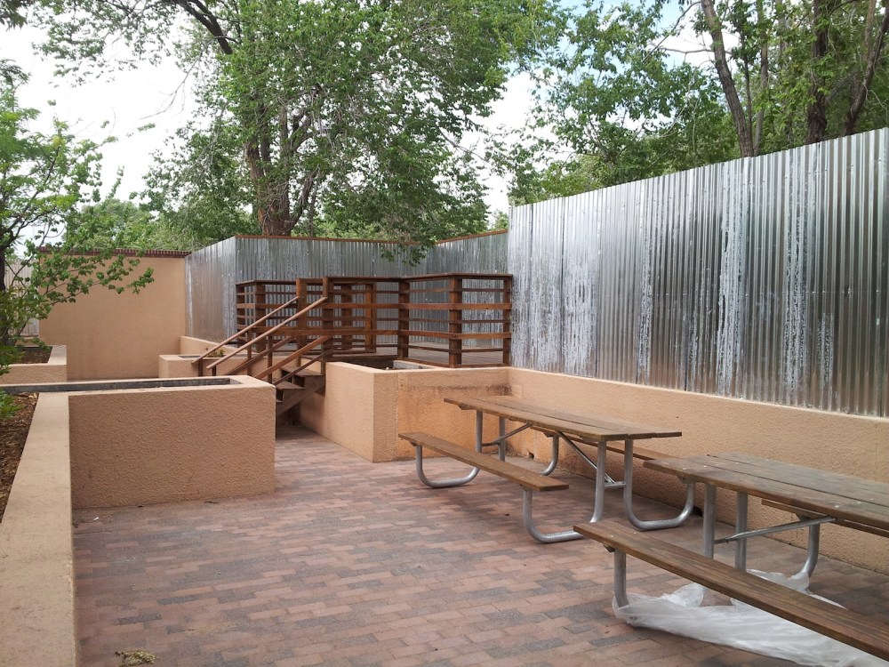 Boxing Bear has an awesome outdoor patio, too.