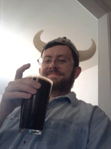 Your fill-in writer for this week always takes his beer drinking seriously.