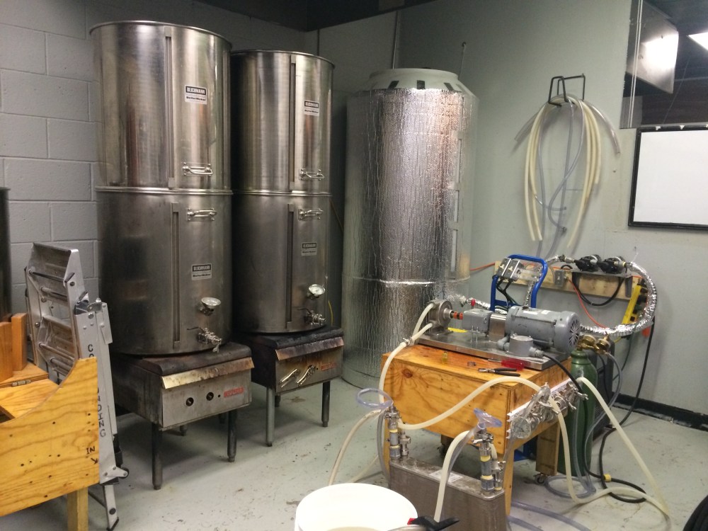 The equipment has been humming in the back of Lizard Tail.