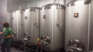 Ponderosa's brewer already has beer in his bright tanks that's ready to go.