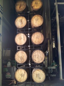 So many beautiful barrels aging so many wonderful beers at SFBC.