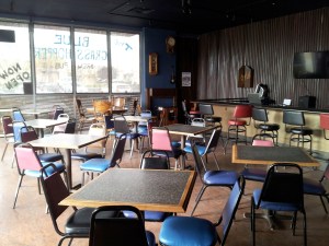 Blue Grasshopper will have plenty of space for customers during their grand opening this weekend.