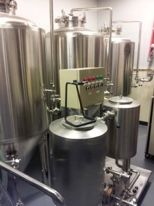 These tanks will soon be filled with Blue Grasshopper's first batches of beer.