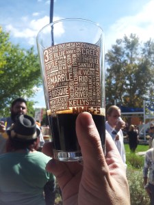 St. Bob's Imperial Stout '07, the best of the Brew Fest 2014. 