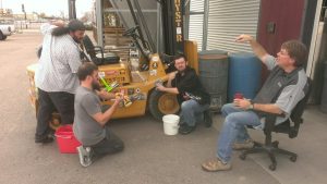 No one told us about this extra step in the cleanup.