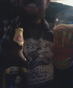 In case anyone missed it before, Stoutmeister rather enjoyed the Czar as his final beer on International Stout Day. And yes, he's wearing an old-school Pantera Snakebite Stout shirt.