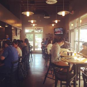 Bosque's Las Cruces taproom is open and already filled with thirsty patrons. (Photo courtesy of Bosque)