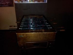 Red Door recently added a foosball table, with plans for cornhole on the future outdoor deck.