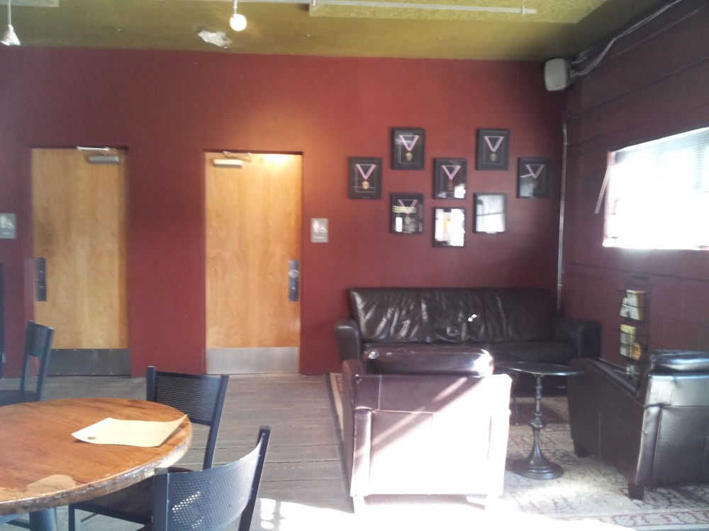 The lounge in the southeast corner will be moving to the northeast corner, where it can be converted into a stage for live music.