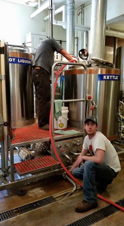 David keeps an eye on the clock while Josh is on the platform.