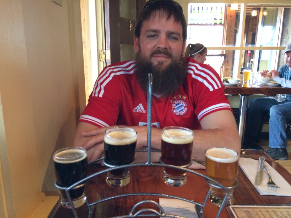 Franz Solo was all smiles at Riff-Raff.