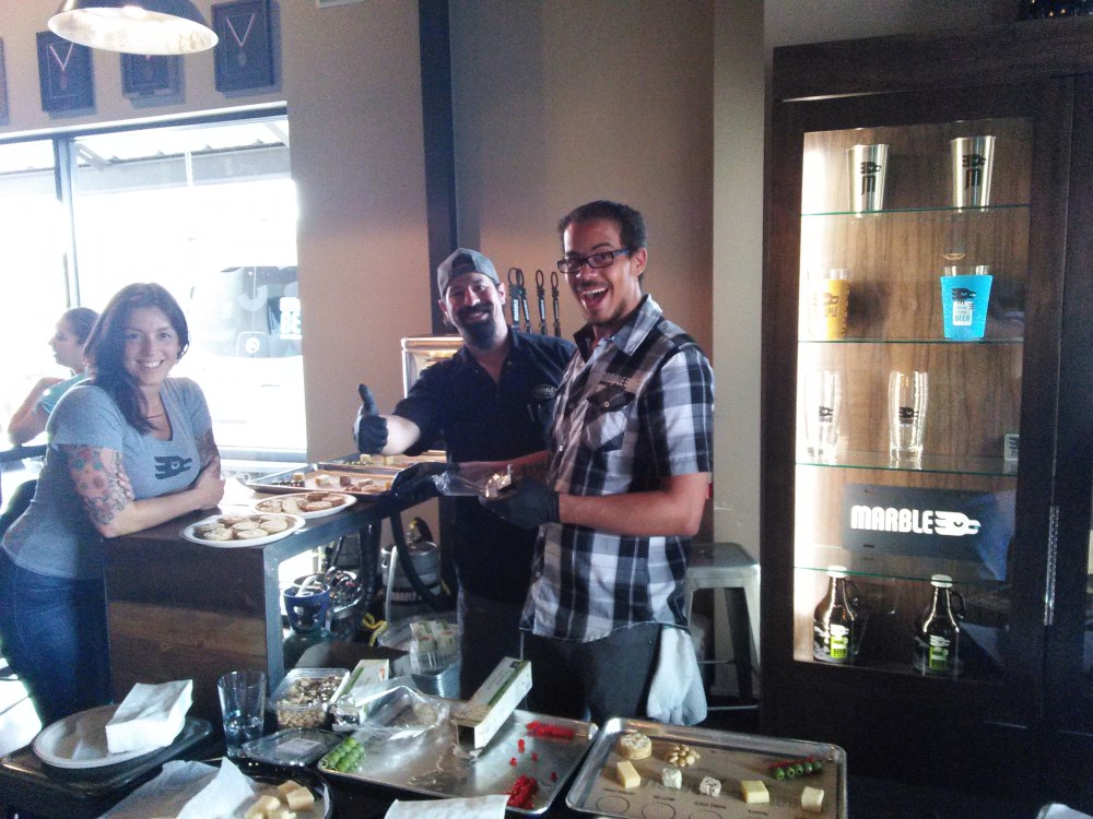 The Westside taproom, which always brings out smiles in the staff, is in the process of another major expansion.