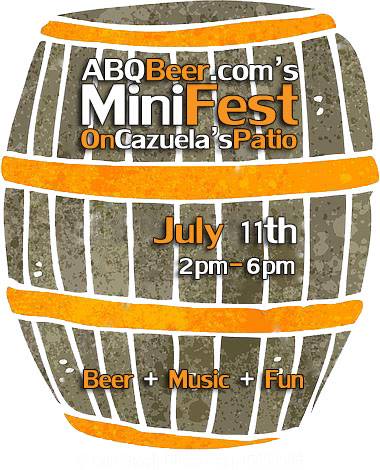 Local brews, local bands, local food, all together at Cazuela's this weekend.