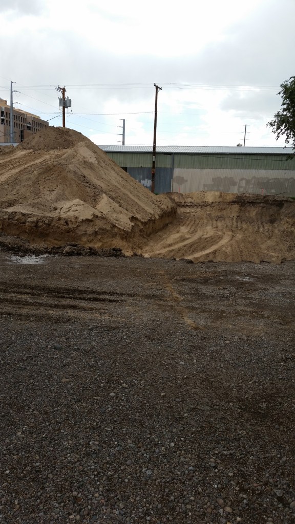 Further proof that the expansion is happening at Marble. That used to be the back parking lot.