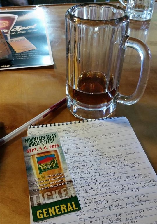 All the tools a beer writer needs to get the lowdown on the state's newest and biggest upcoming festival.