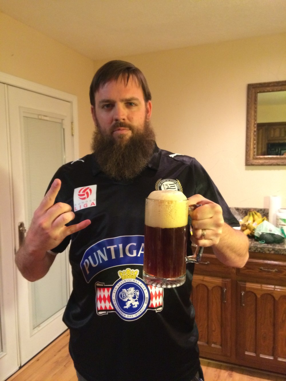 Upon victory, drink thine own beer, listen to metal, celebrate.