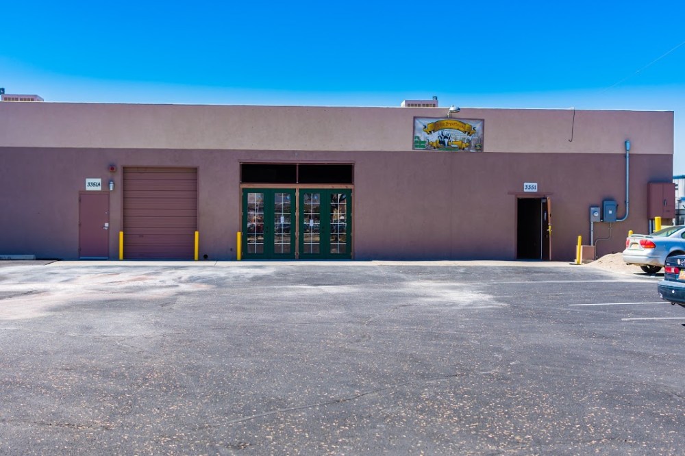 The exterior of the future brewery.
