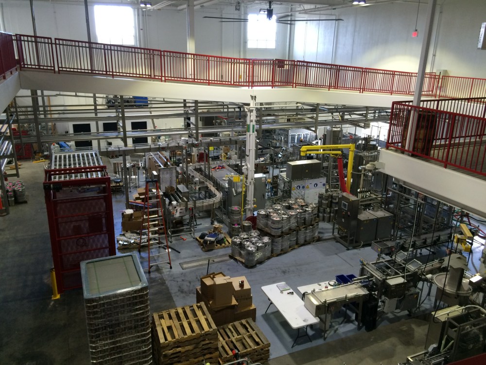 A packaging line for the ages.