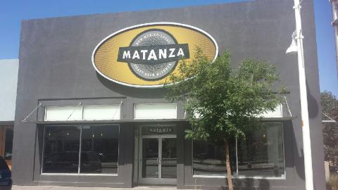 Matanza is located due north of Kellys.