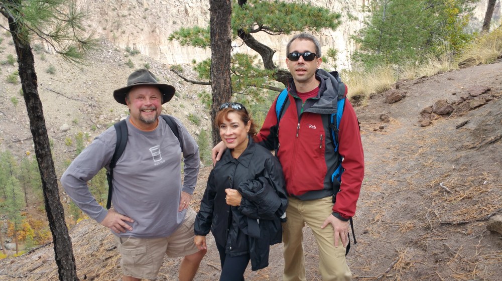 Kevin, left, Reid and his wife Cecilia.