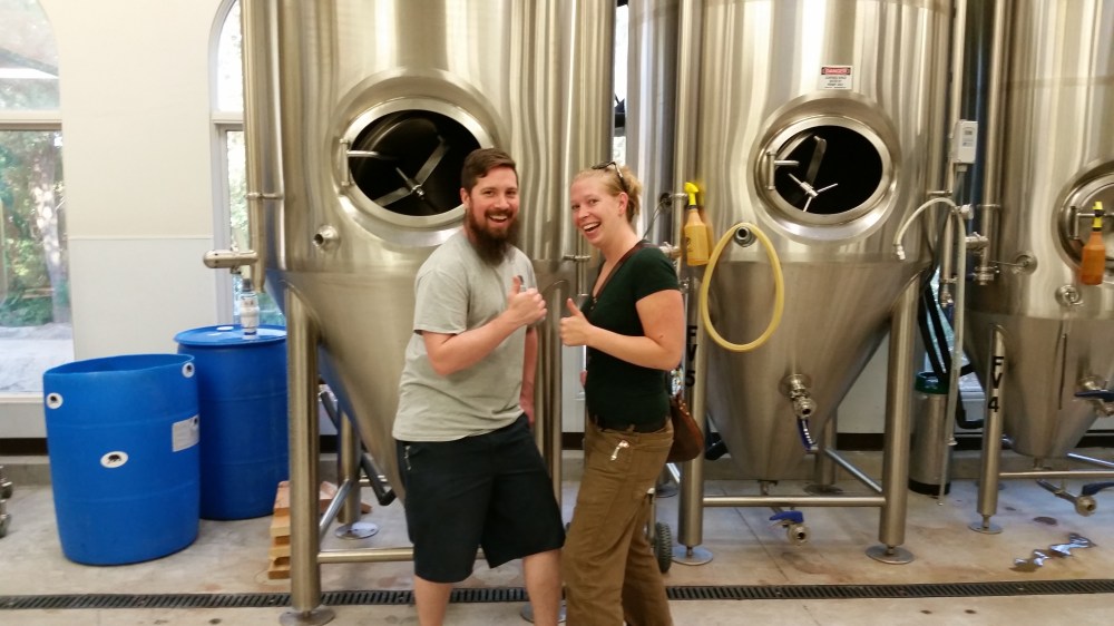 They may be serious about brewing, but when they're off the clock Justin and Kaylynn are anything but overly serious.