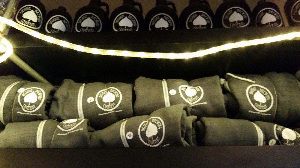 Behold the glory of brewery merchandise!