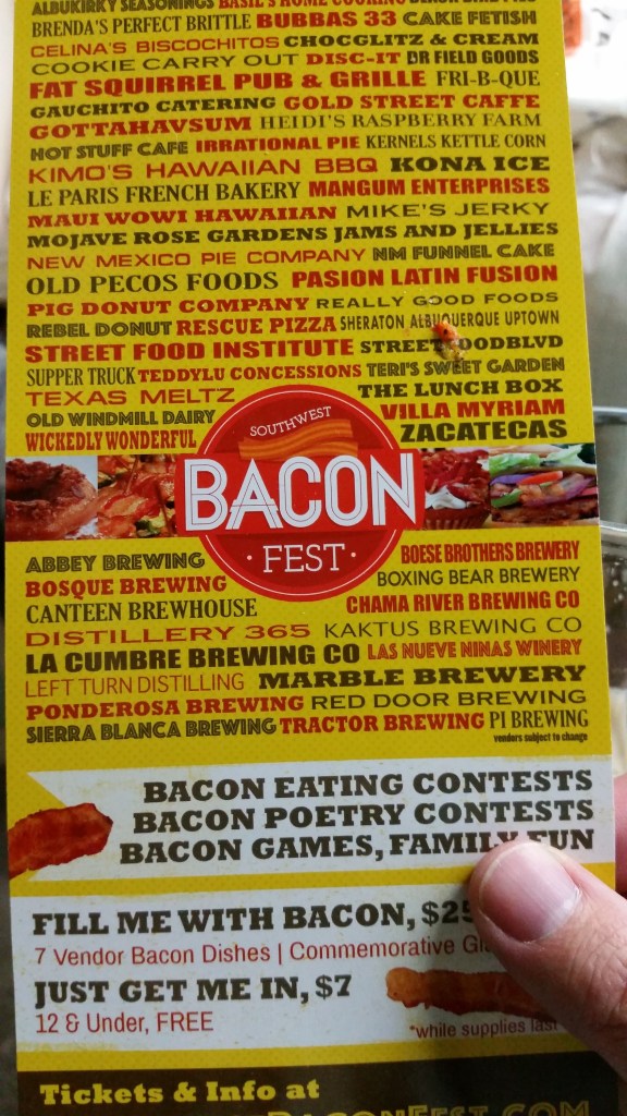 Your brewery list for Bacon Fest, take three.