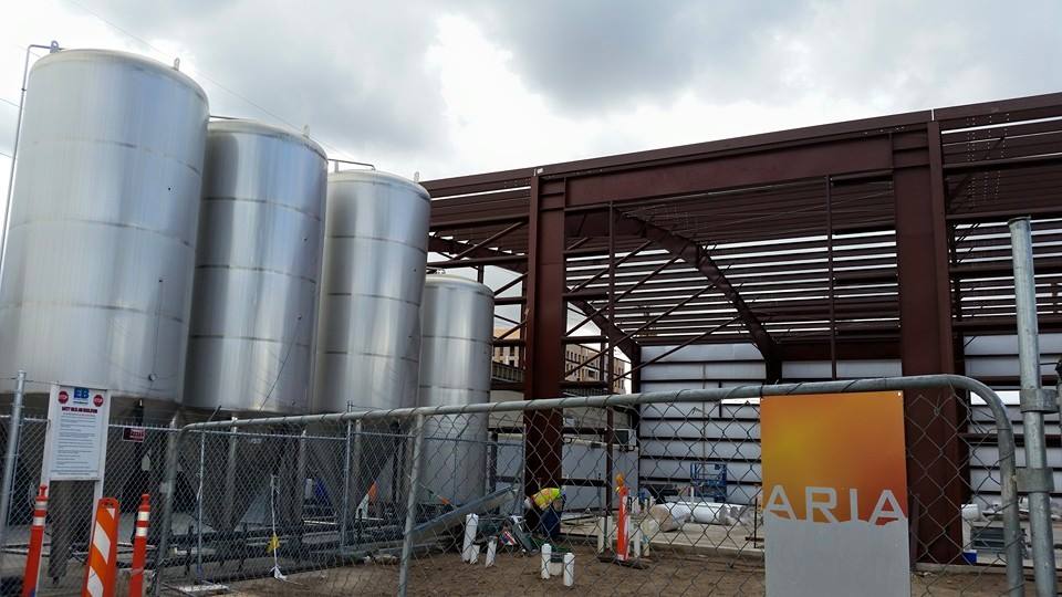 The massive expansion at Marble continues to progress.