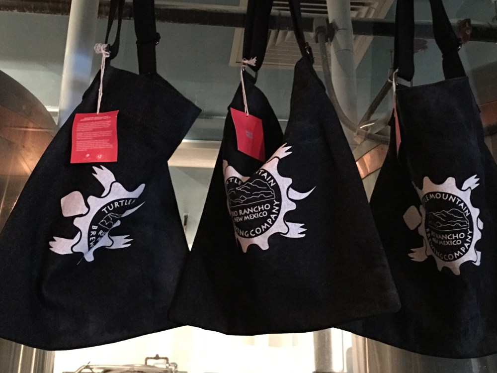 Need to carry all of your Turtle merch? This is one way to do it.