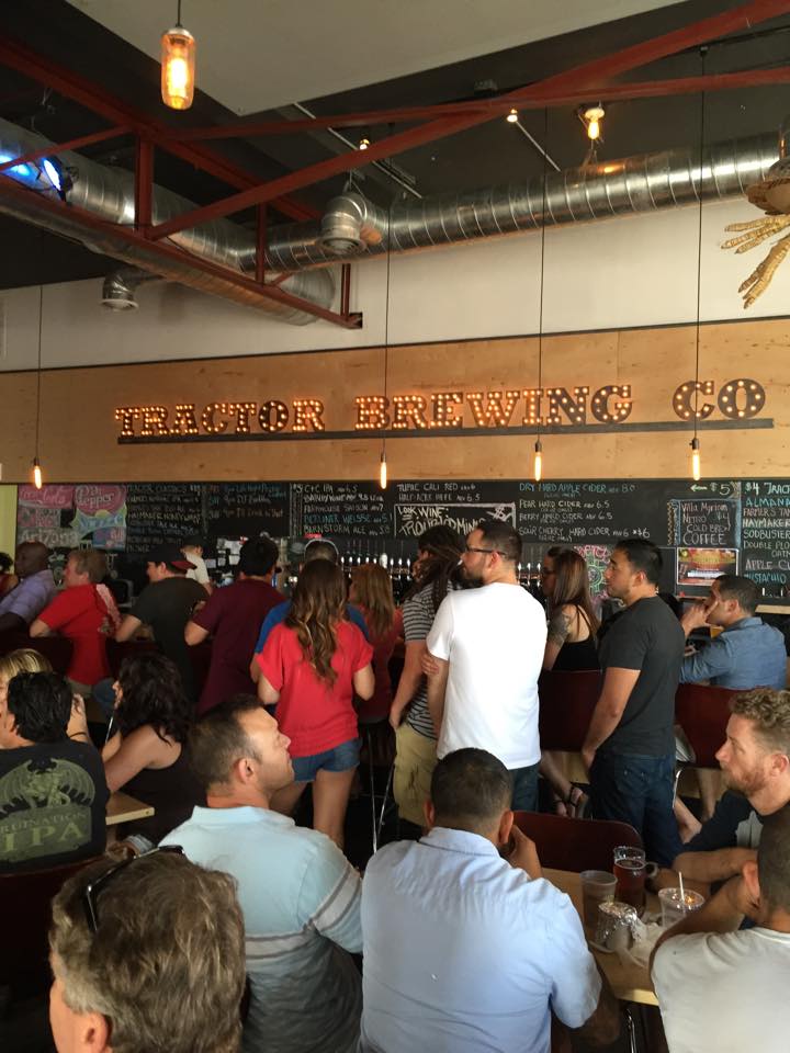 It's been a busy year with big crowds on the Beer Farm. (Photo courtesy of Tractor)