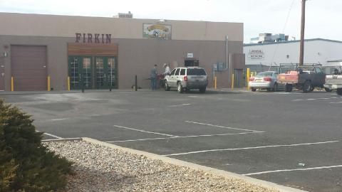 The signage let us know we were in the right place.