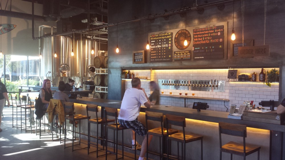 The gluten-removed beers at Duck were popular.