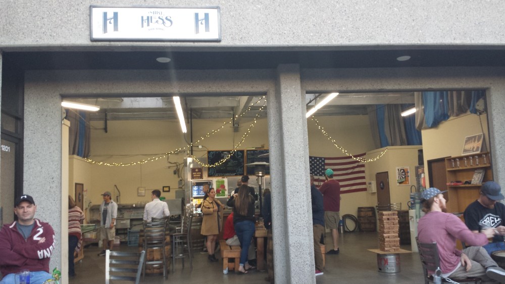 Hess might have had the best single beer on the entire trip.