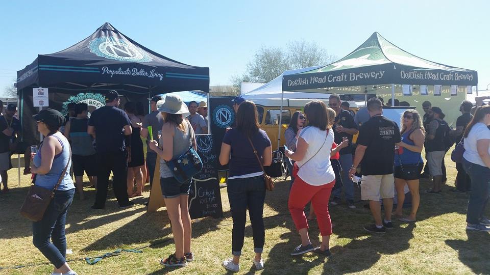 Lots of space, lots of tents.