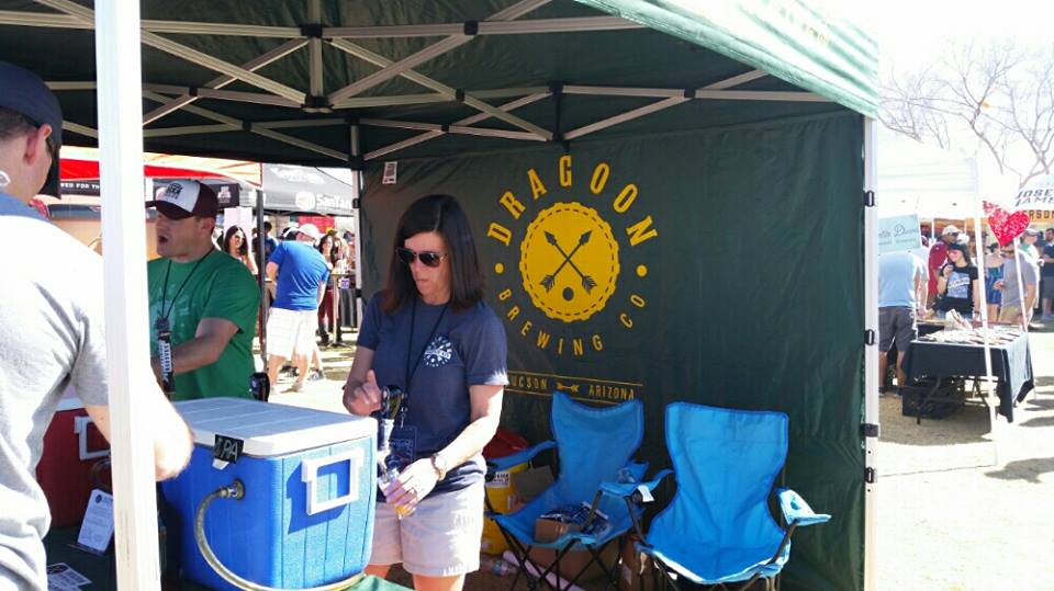 Dragoon has to crank out their popular IPA all summer, but at this time of year they could bring a much greater variety of beers up from Tucson.