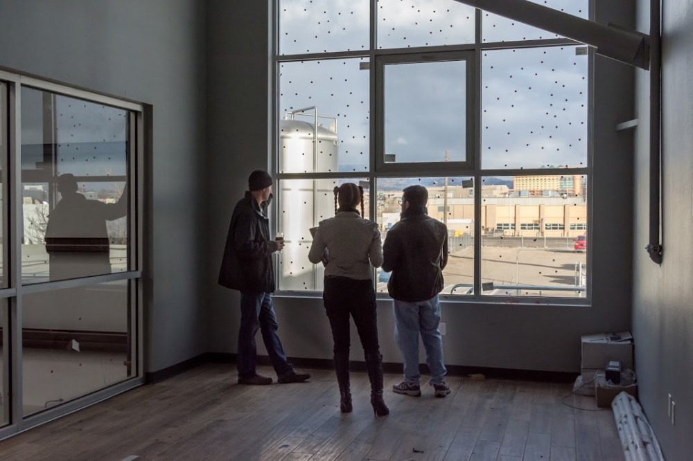 The Marble staff will have quite a view during meetings in their new conference room.