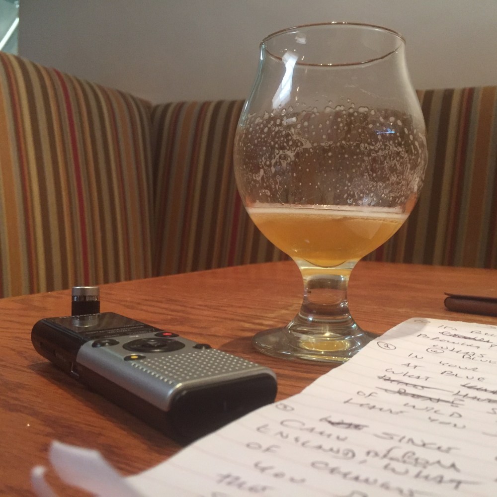 A good beer writer always does his homework.