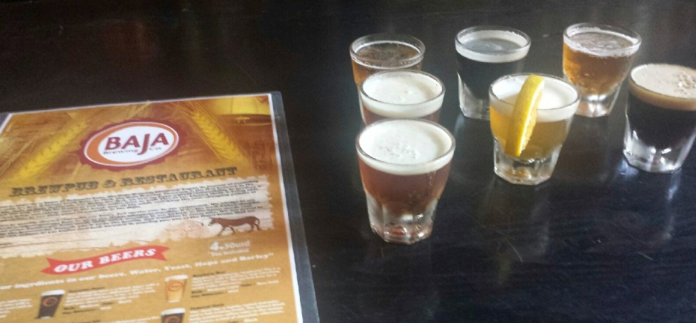 Craft beers are starting to crop up in Baja California.