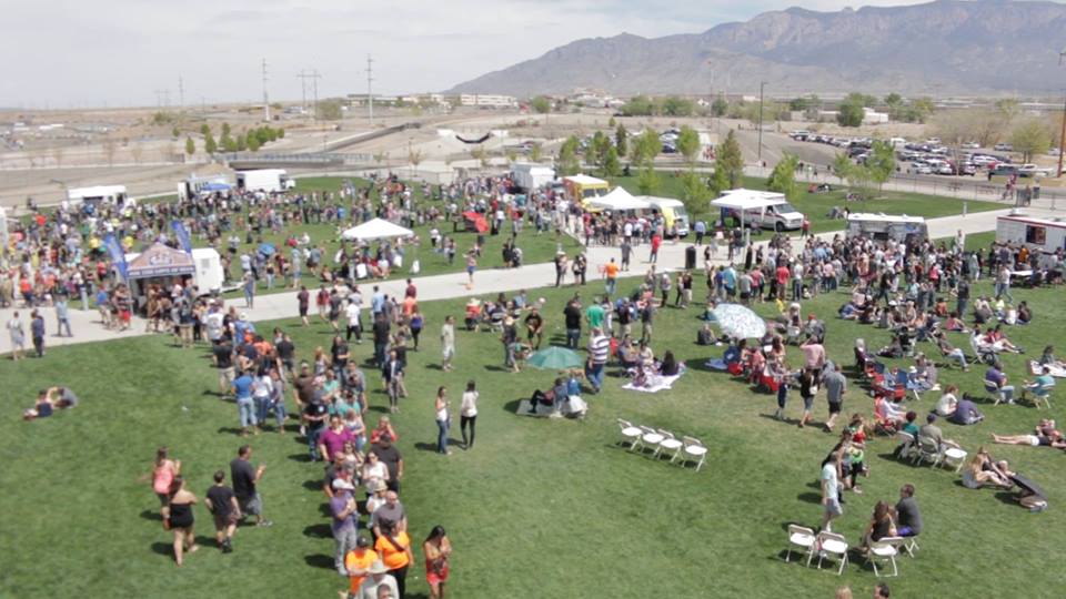 Food trucks, beer, and (hopefully) nice weather are in store for this weekend. (Photo courtesy of Food Truck Festivals of America)
