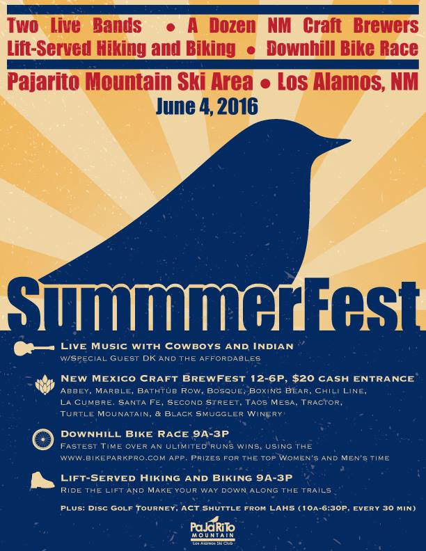 Time to head up the mountain again for great beer and a lot of fun!