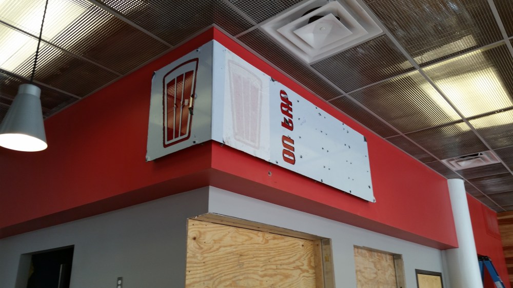 The Red Door taproom will be ready to go this Thursday.