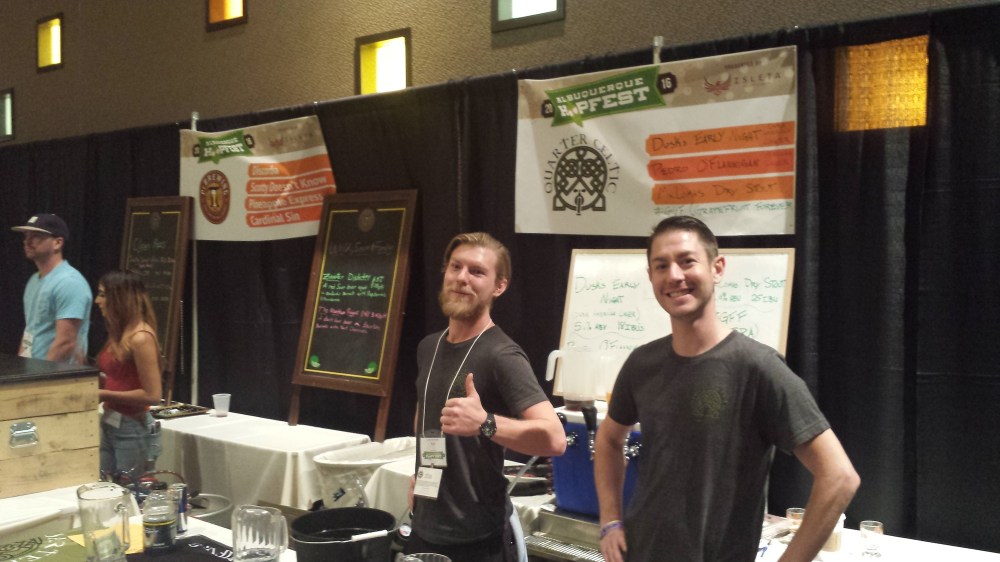 The Quarter Celtic staff left everyone else smiling, too, with their new stout.