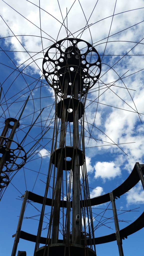 If you're gonna go all out on the sculpture garden, seriously, go ALL OUT.