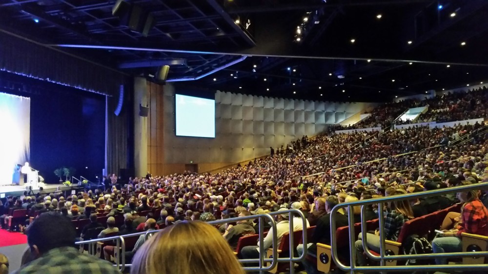 When you have 1,700-plus breweries entered for awards, you get a pretty crowded theater.